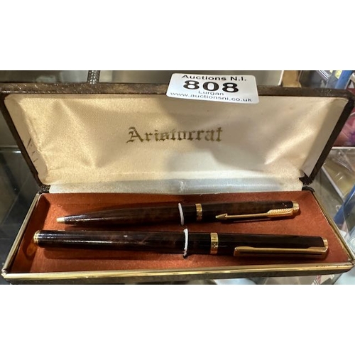 808 - Parker & Messenger Pen Set