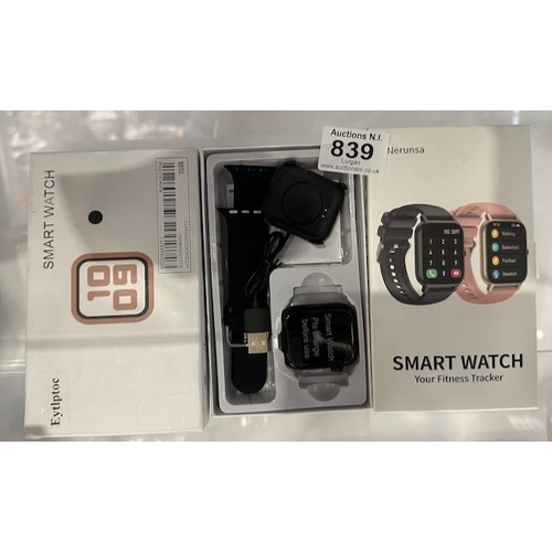 839 - Boxed Smart Watch x 2