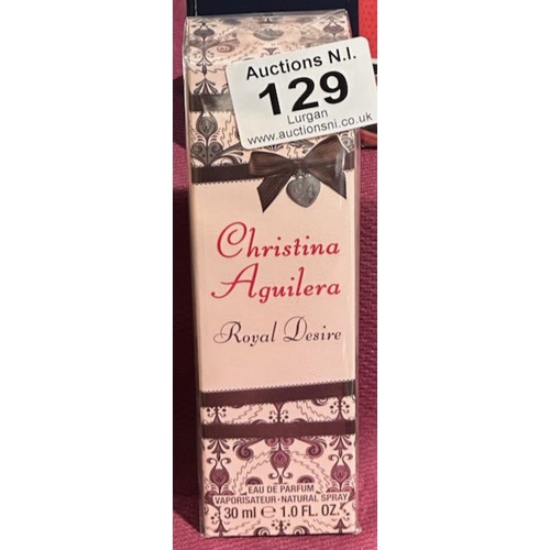 129 - Christina Aguilera Royal Desire 30ml