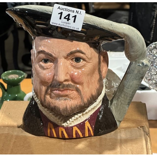 141 - Royal Doulton Henry VIII Toby Jug - Boxed
