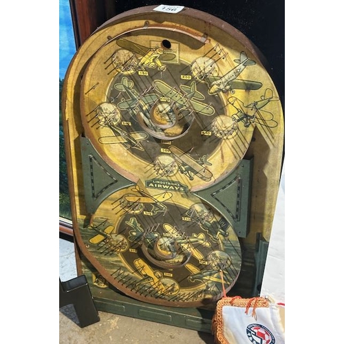 156 - Windstorms 'Airways' Game Styled Like Bagatelle Board