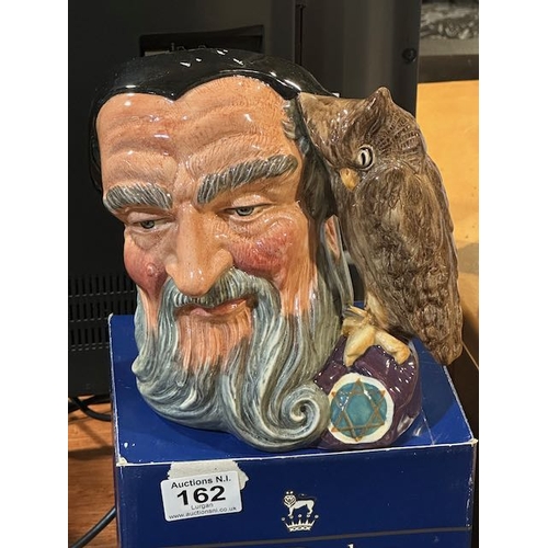 162 - Large Royal Doulton Merlin Toby Jug - Boxed