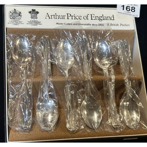 168 - Arthur Price of England Harley Teaspoon