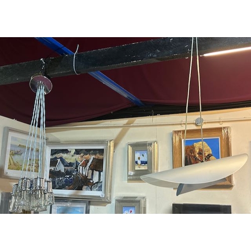 351 - Stranded Mason Jar Ceiling Light +2 Others