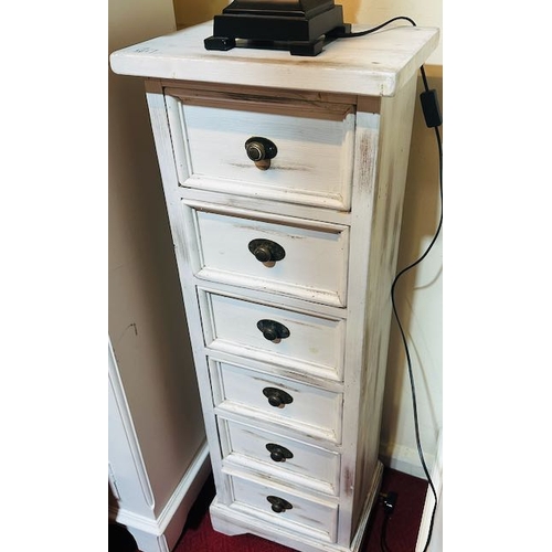 361 - Shabby Chic 6 Drawer Chest