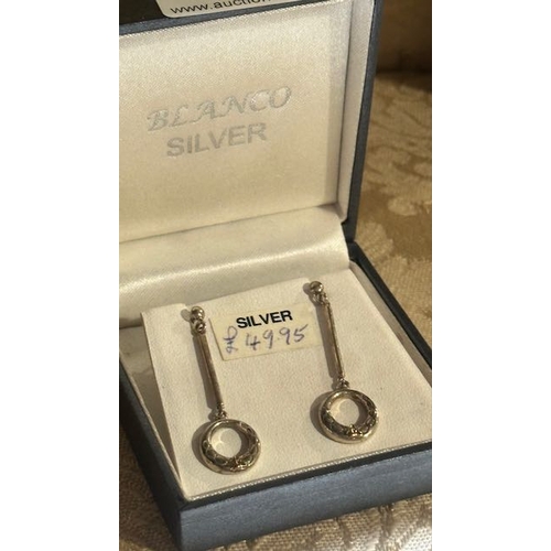 399 - Silver Celtic Earrings