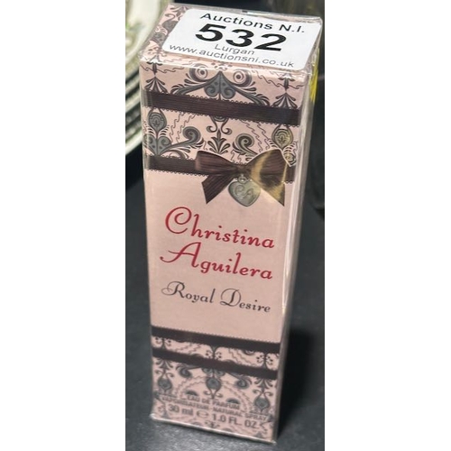 532 - Christina Aguilera Royal Desire 30ml - Box Sealed