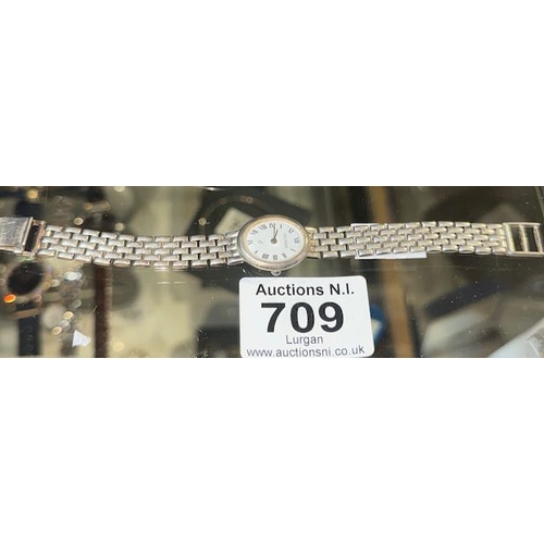 709 - Silver Jean Pierre Watch