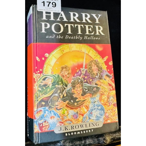 179 - Harry Potter & The Deathly Hallows Hardback First Edition