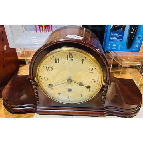 186 - Vintage Mantle Clock