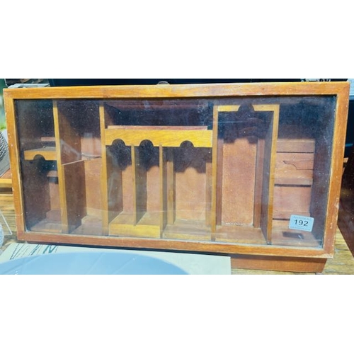 192 - Large Tabletop/Cigar Display Box