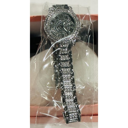 1012 - His & Hers Glitzy Watches