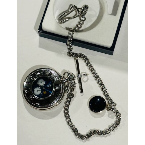 1018 - Woodford Pocket Watch On Chain