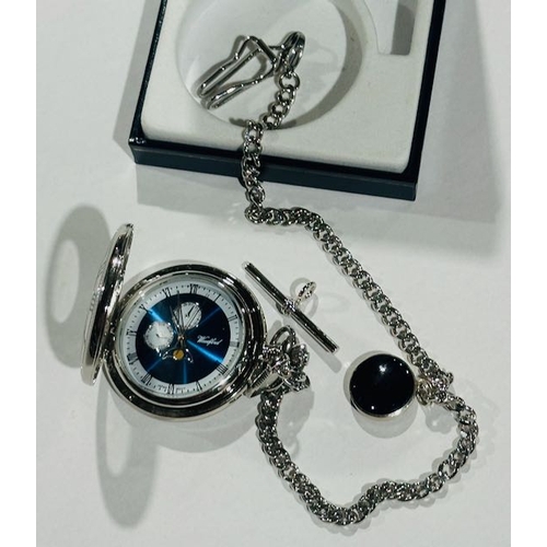 1018 - Woodford Pocket Watch On Chain