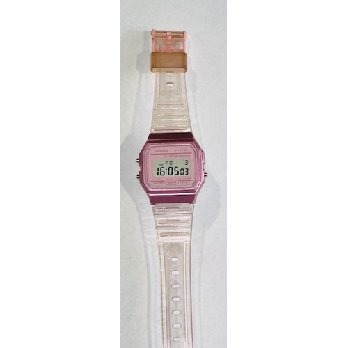 1021 - Pink Casio F-91W Water Resist Watch