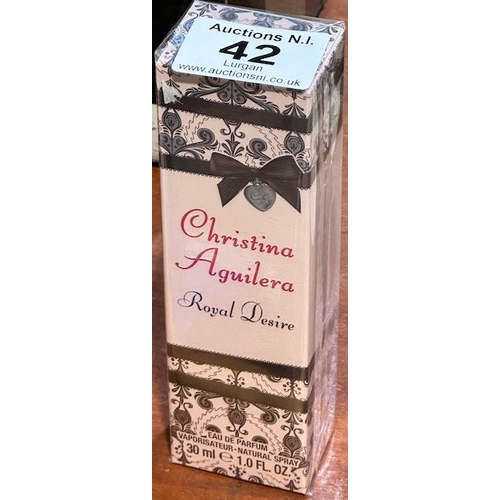 42 - Christina Aguilera Royal Desire 30ml - Box Sealed