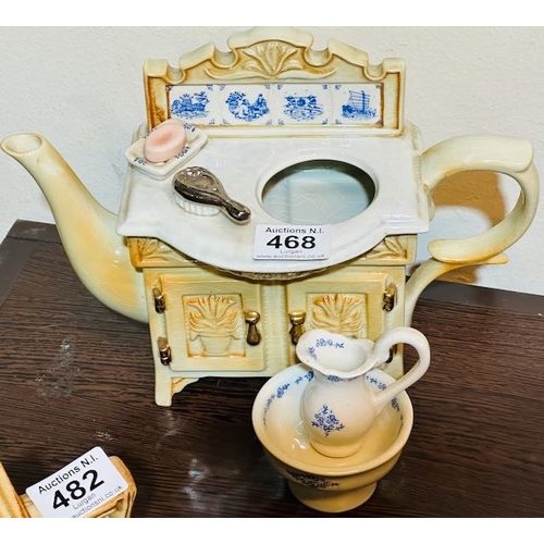 468 - Cardew 106/500 Ltd Ed Bathroom Vanity Teapot