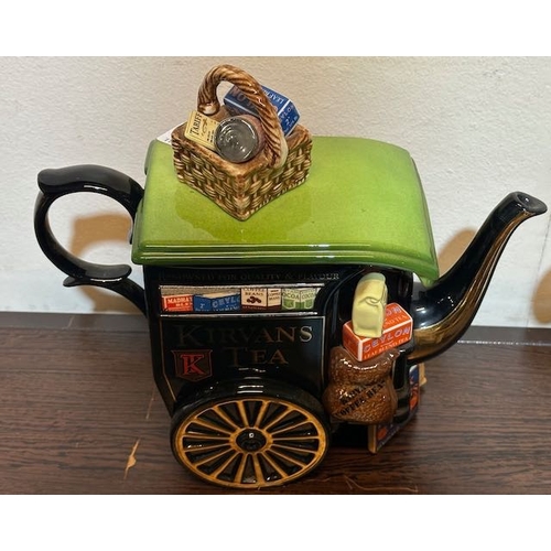 471 - Kirvans Tea Cart Ltd Ed Cardew Teapot - 681/5000