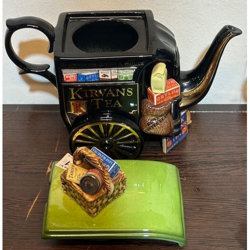 471 - Kirvans Tea Cart Ltd Ed Cardew Teapot - 681/5000