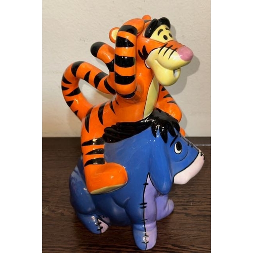 480 - Cardew Disney Character Teapot Tigger & Eyeore Production Ltd Dec 06