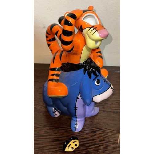 480 - Cardew Disney Character Teapot Tigger & Eyeore Production Ltd Dec 06