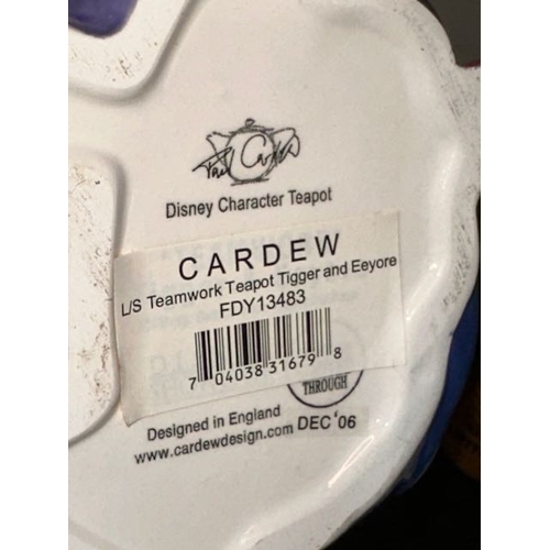 480 - Cardew Disney Character Teapot Tigger & Eyeore Production Ltd Dec 06