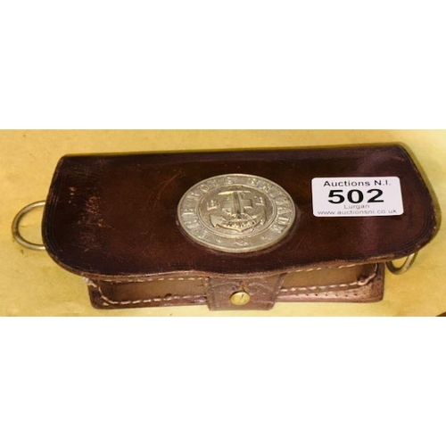 502 - Vintage The Boys Brigade Pouch