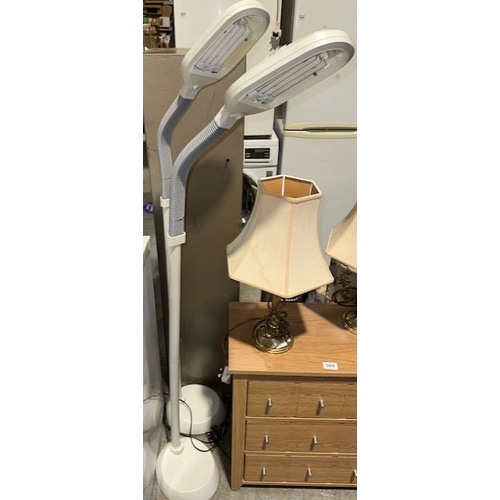 567 - Pair Of Adjustable Reading Lamps