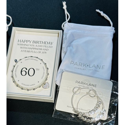 1164 - Park Lane Earrings x 2 Plus Phillip Jones Happy 60th Bracelet