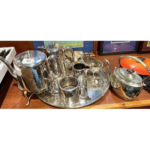 52 - Collection of Quality Heavy Silver Plate Incl Walker & Hall