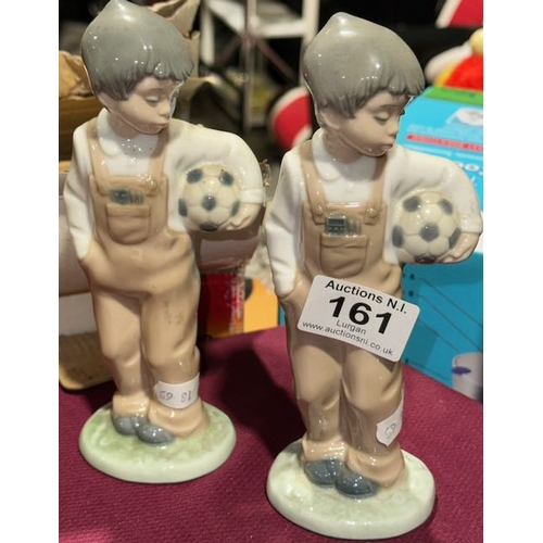 161 - Pair of Nao Footballers