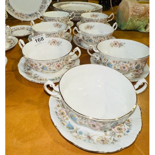 168 - Paragon Meadowvale Tea/Coffee/Dinner Service - 70 Piece