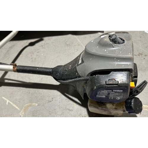 247 - Titan Petrol Strimmer - Untested