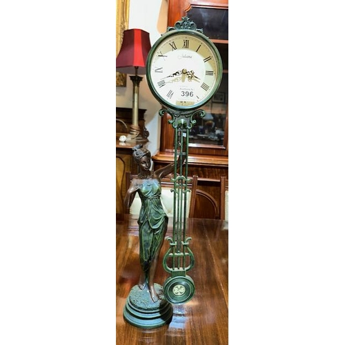 396 - Juliana Figurine Clock