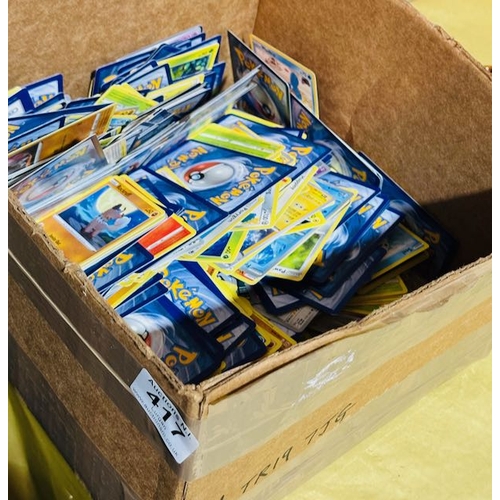 417 - Large Quantity of 1050+ Pokemon Cards