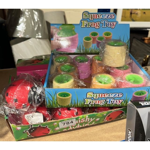 784 - 2 x Boxes Of Approx Squishy Stress Toys