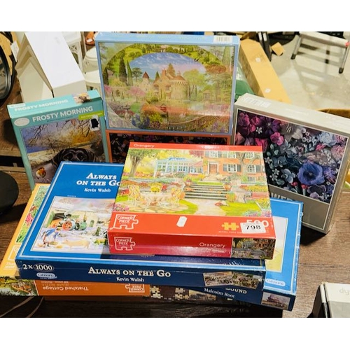 798 - Approx 9 x Puzzles - Most Sealed
