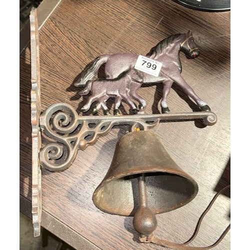 799 - Cast Mountable Horse Bell