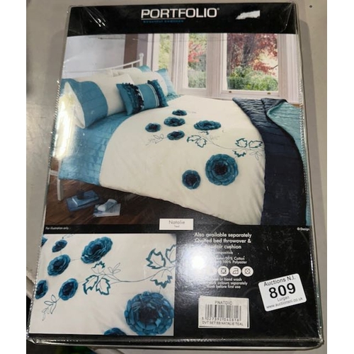 809 - Portfolio Single Duvet Set
