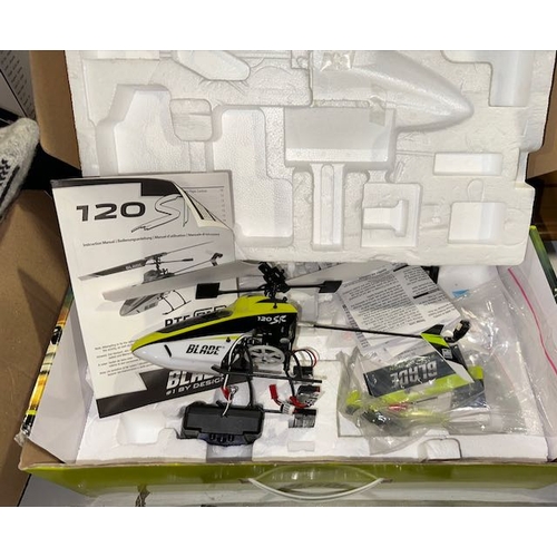 817 - Boxed Blade 120 SR RTF Helicopter (As Found)