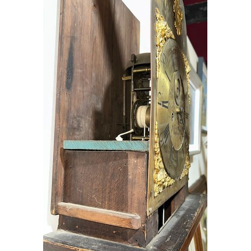 394 - Antique Robert Wells Ballynahinch Grandfather Clock