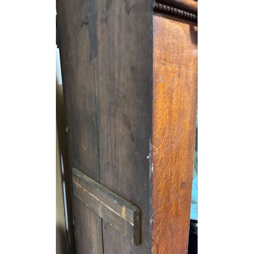 394 - Antique Robert Wells Ballynahinch Grandfather Clock