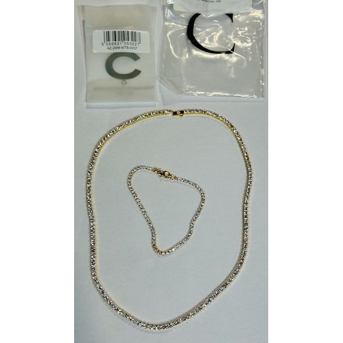 1120 - Cernucci Tennis Bracelet & Necklace