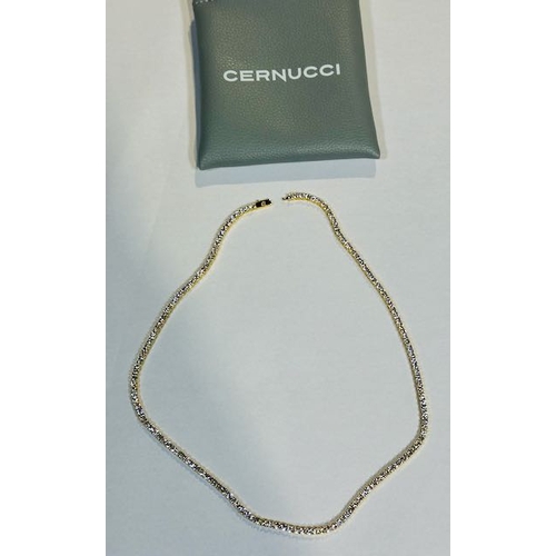 1121 - Cernucci Tennis Necklace