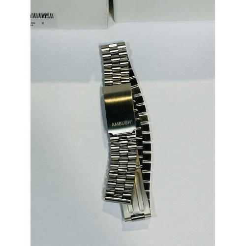 1145 - Ambush Stainless Steel Rollie Chain Bracelet