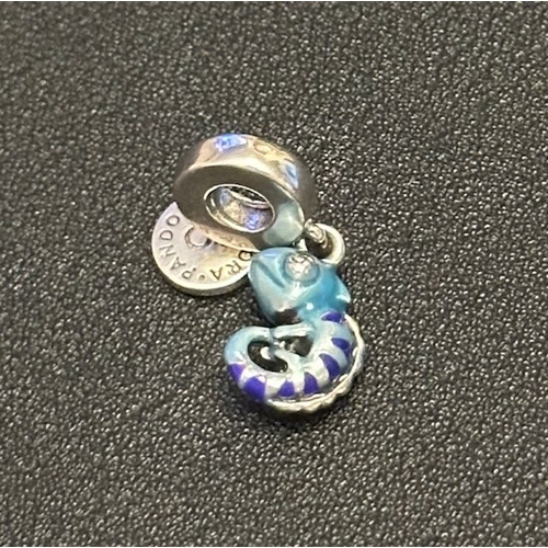 1032 - Pandora Colour-changing Chameleon Dangle Charm 'You are Magic'