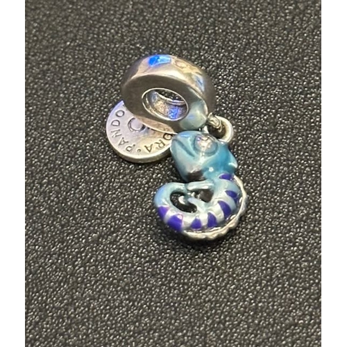 1032 - Pandora Colour-changing Chameleon Dangle Charm 'You are Magic'