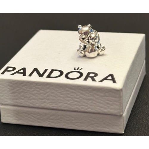 1053 - Pandora Hugging Polar Bears Charm