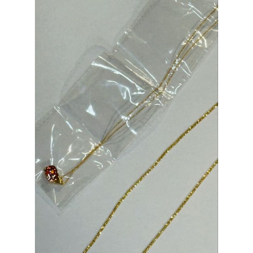 1042 - 3x Silver Gold Plated Necklace & Pendant