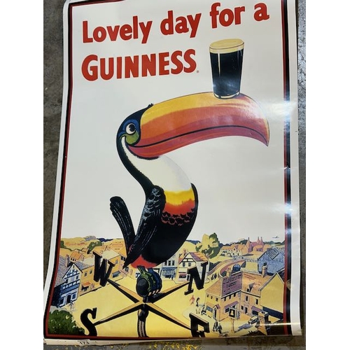 173 - Large Guinness Poster x2